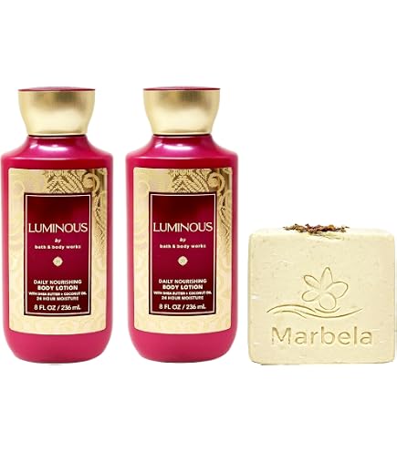 Amazon.com : Bath & Body Works Luminous - Trio Gift Set - Fine